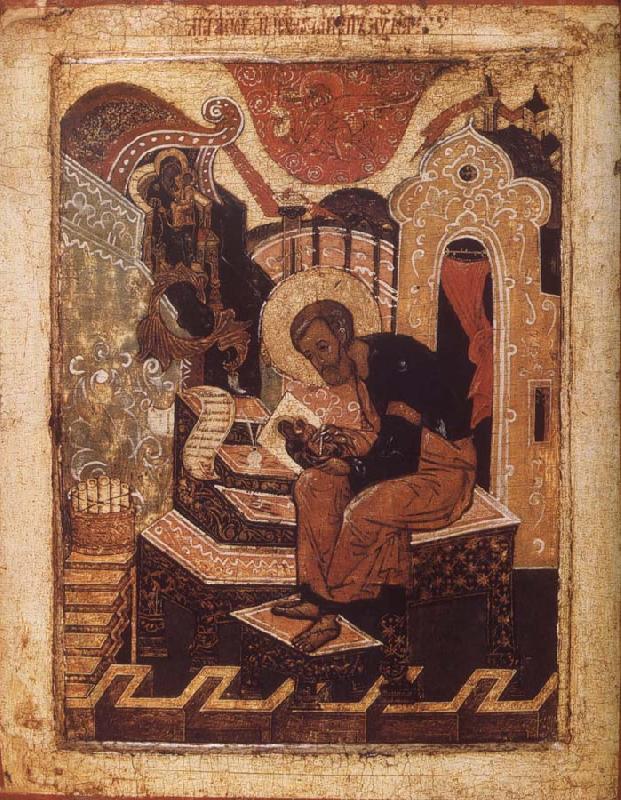Saint Luke theEvangelist Painting the Ico of the Virgin, unknow artist